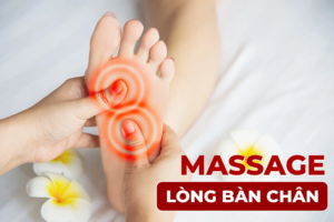 Phương pháp massage chân tự nhiên giảm đau nhức